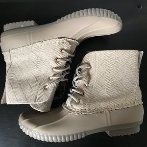Marleylily Monogrammed Duck Boots